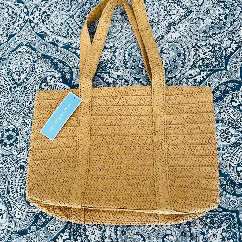 Draper James woven bag new with tags